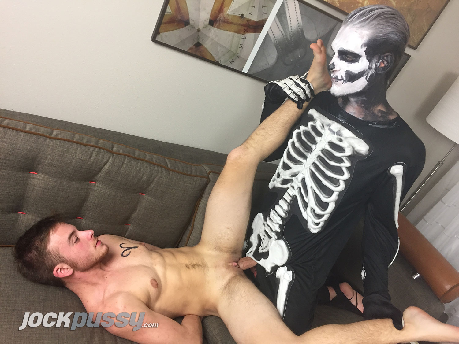 Skeleton gay porn